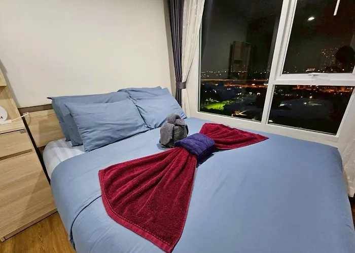 Relax Pool 1 Bedroom Sky View At Bangson Mrt By Yoyo *